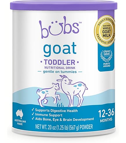 Amazon.com: Bubs 365 Grass Fed Toddler Nutritional Drink, Non-GMO